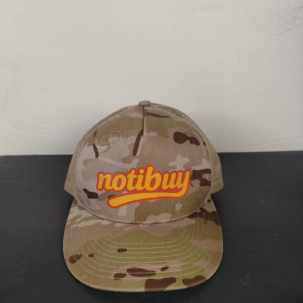 Notibuy Mesh Trucker Hat Cap Snap Back Multi Camo Mesh‎ Trucker